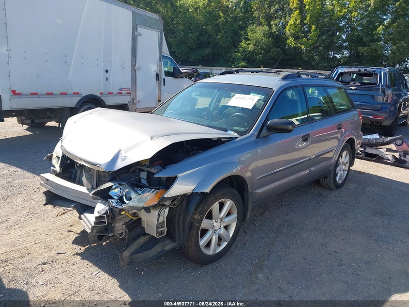2008 Subaru Outback, Удар спереди, IAAI, VIN 4S4BP61C987330203 — фото 2