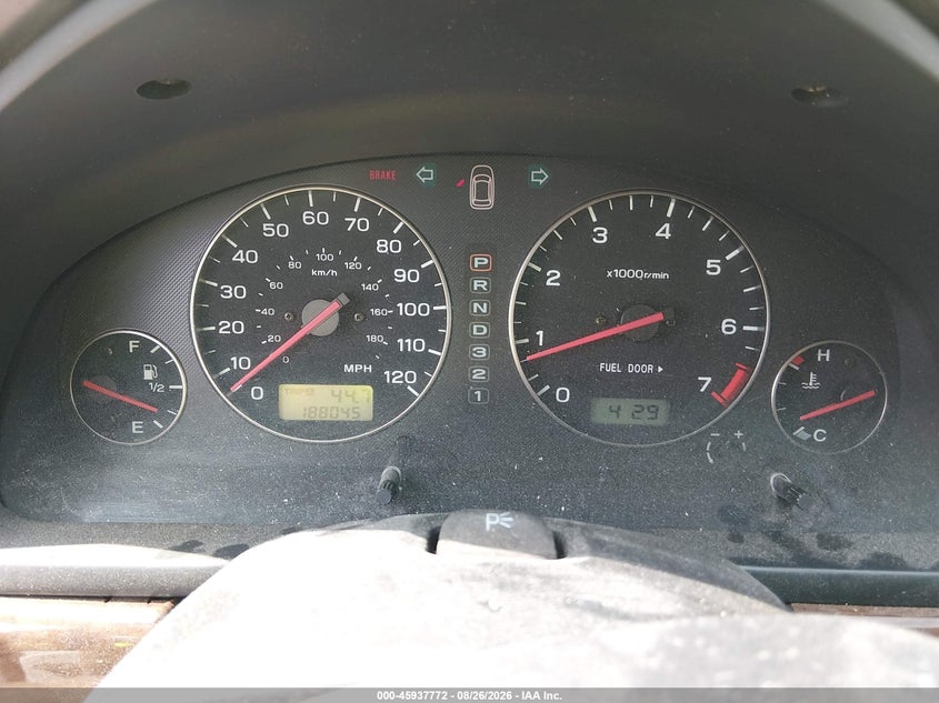 SUBARU OUTBACK 2003 VIN 4S3BH895537655815