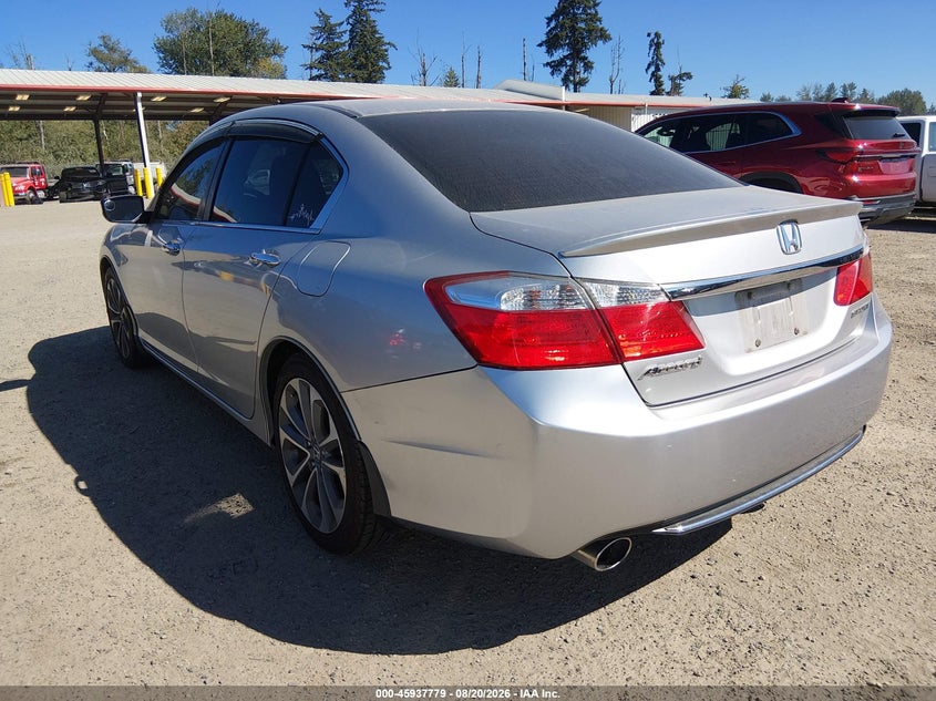2014 HONDA ACCORD SEDAN 2.4L I-4 DI, DOHC, VVT, 189HP