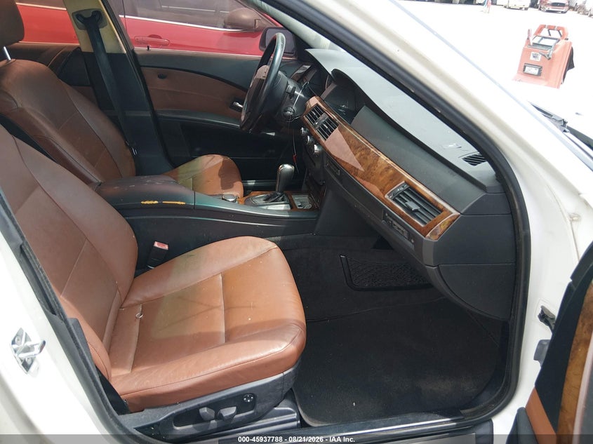 BMW 530I 2007 VIN WBANE73507CM57047