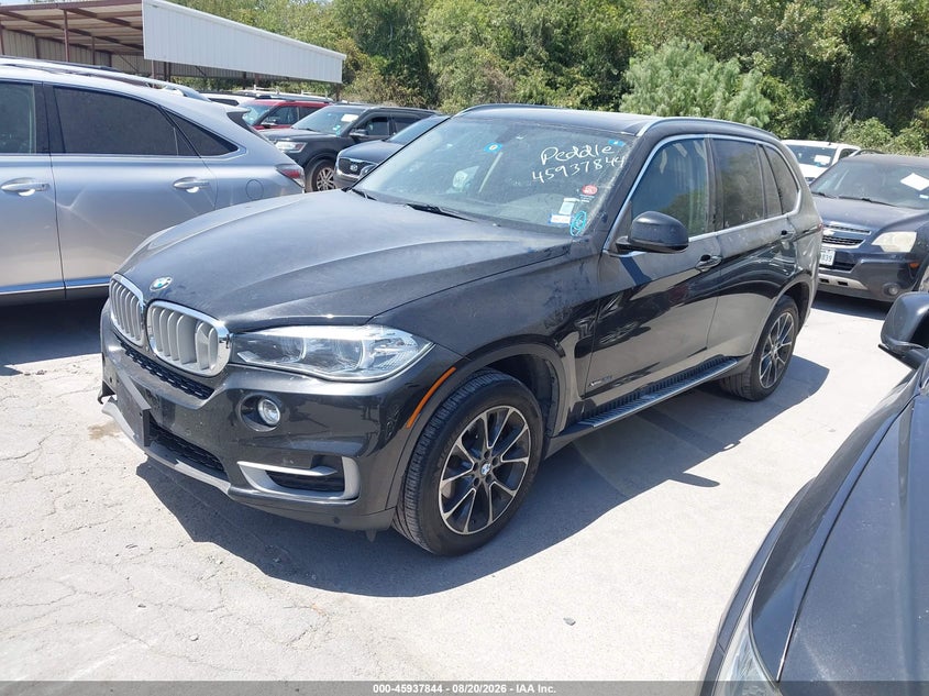 2015 BMW X5, Обычный износ, IAAI, VIN 5UXKR0C50F0P18208 — фото 2