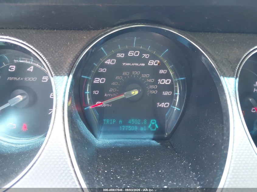 FORD TAURUS 2011 VIN 1FAHP2HW4BG187424
