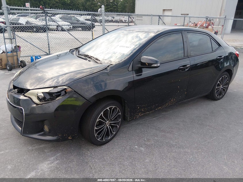 Vin: 2t1burhe0gc516487, lot: 46437029, toyota corolla s plus 20162