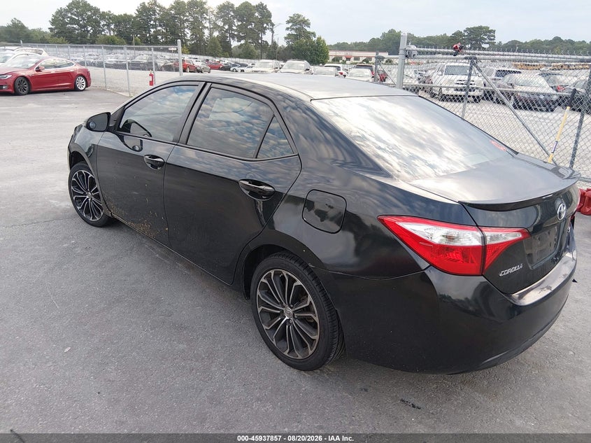 Vin: 2t1burhe0gc516487, lot: 46437029, toyota corolla s plus 20163