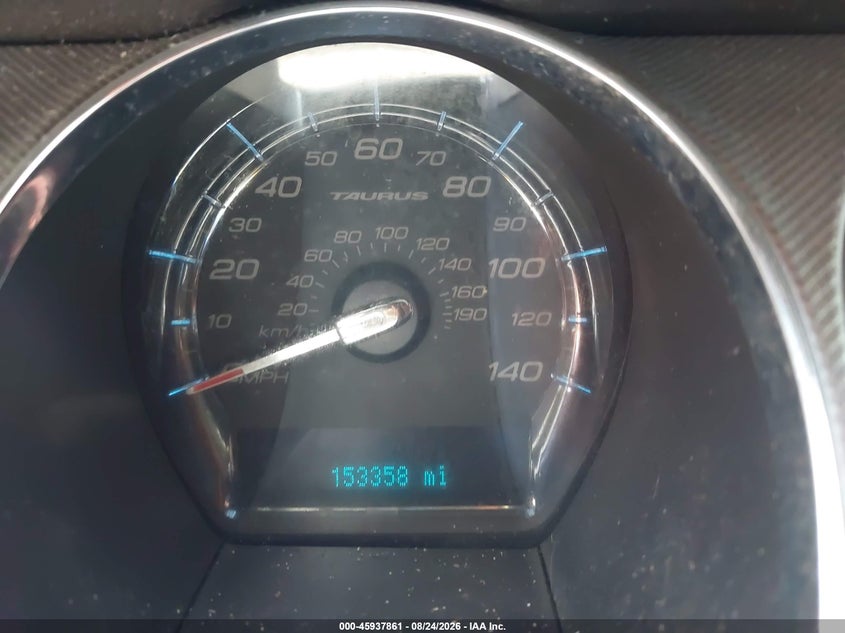 FORD TAURUS 2010 VIN 1FAHP2DW9AG166069