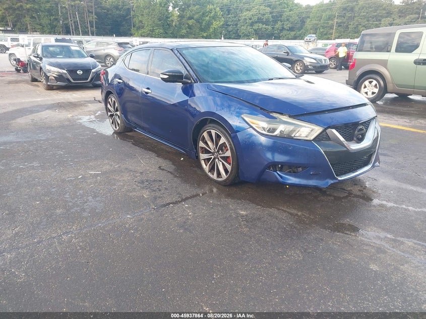 2016 NISSAN MAXIMA auction photo 1