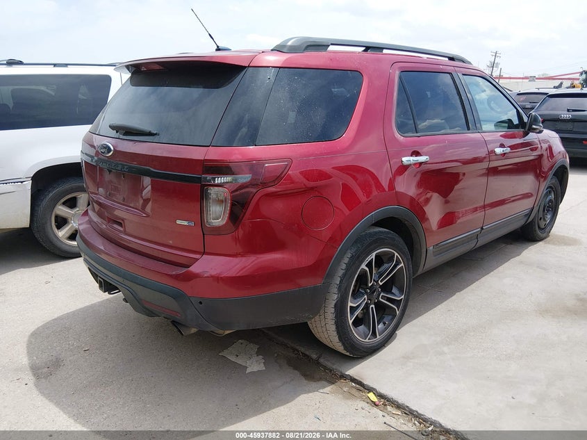 2014 FORD EXPLORER SPORT UTILITY VEHICLE 3.5L V-6 DI, DOHC, VVT, TURBO, 365HP