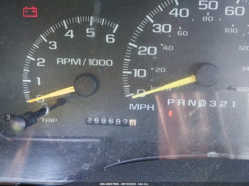GMC SIERRA 2500 1997 VIN 1GTGC24R9VZ507184