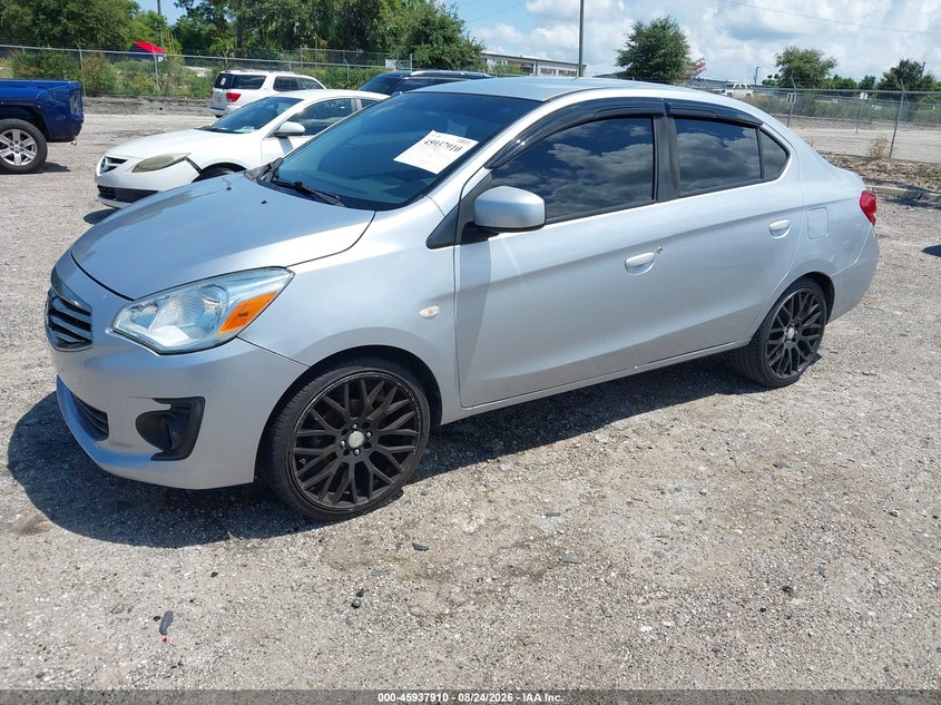 Vin: ml32f3fj9jhf13166, lot: 46437082, mitsubishi mirage g4 es 20182
