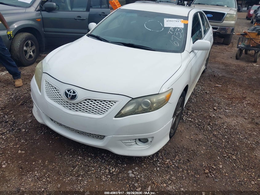 Vin: 4t1bf3ek3bu673309, lot: 46437089, toyota camry se 20112