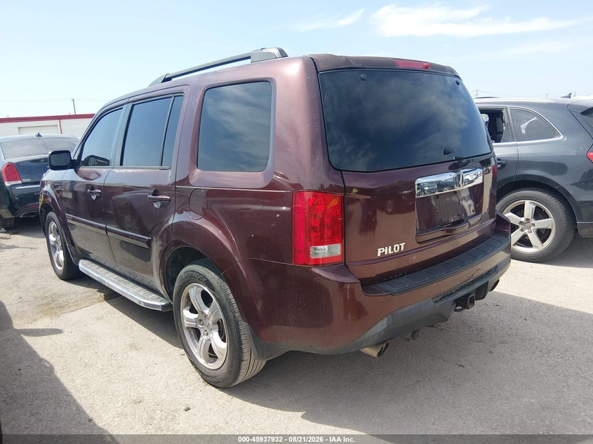 Vin: 5fnyf3h69cb015890, lot: 46437104, honda pilot ex-l 20123
