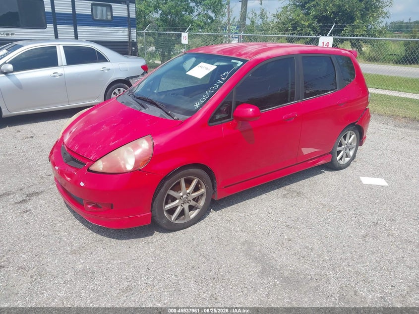 2008 HONDA FIT auction photo 2