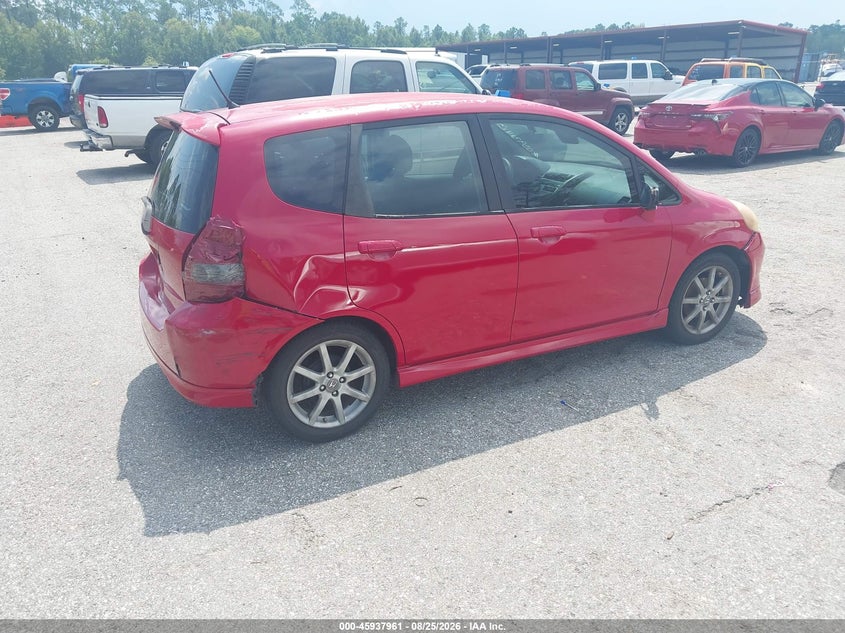 2008 HONDA FIT auction photo 4