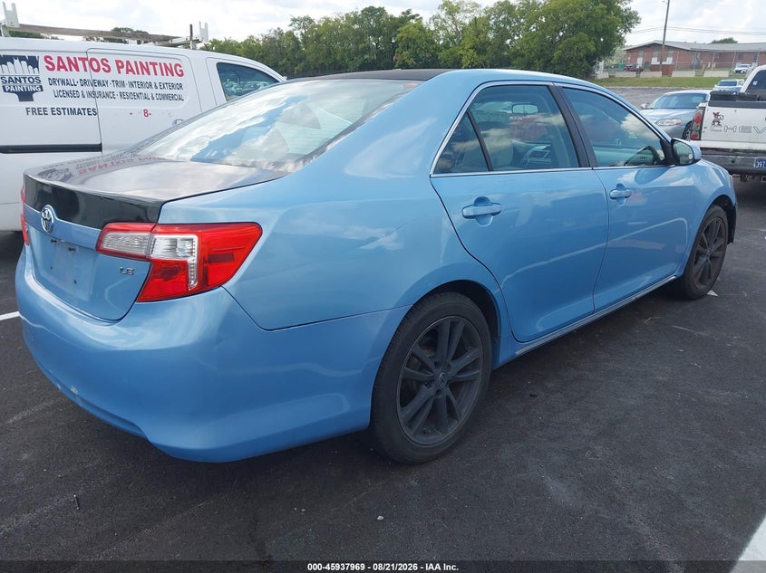 2012 TOYOTA CAMRY auction photo 4