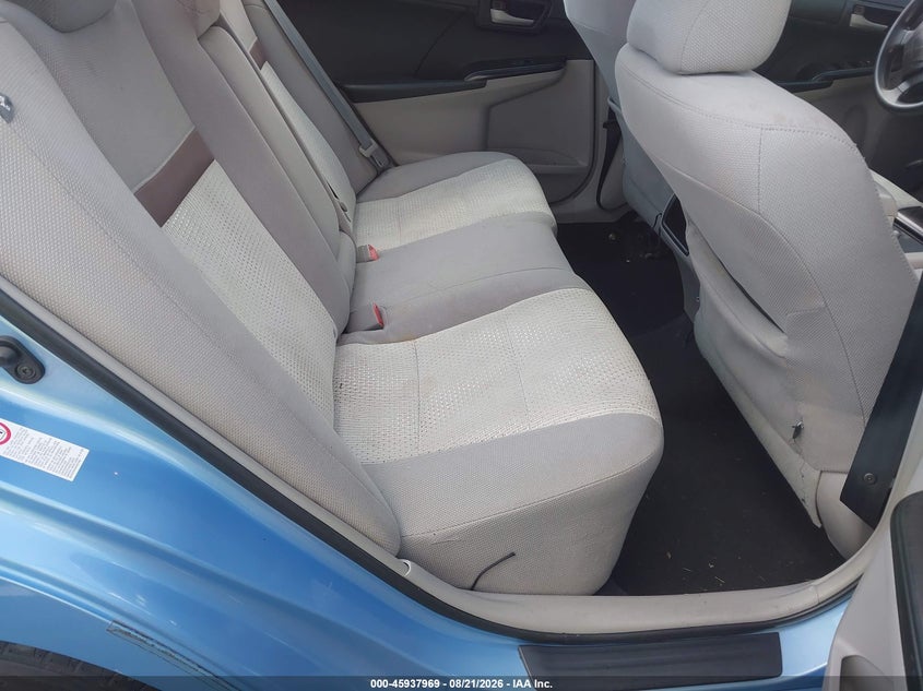 2012 TOYOTA CAMRY auction photo 8