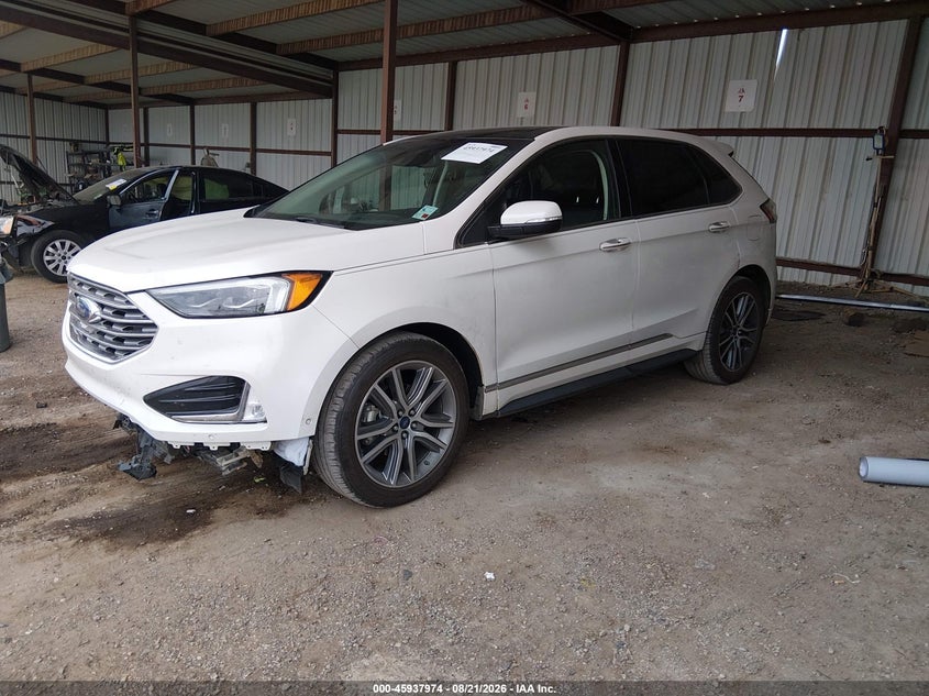 2019 Ford Edge, Front End, IAAI, VIN 2FMPK3K92KBC68759 — photo 2
