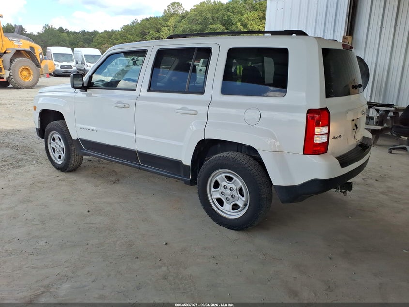 JEEP PATRIOT 2016 VIN 1C4NJRBB7GD631854