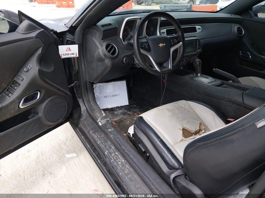 CHEVROLET CAMARO 2014 VIN 2G1FB3D35E9292891