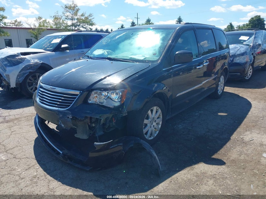 Vin: 2c4rc1bg1fr602080, lot: 46437176, chrysler town & country touring 20152