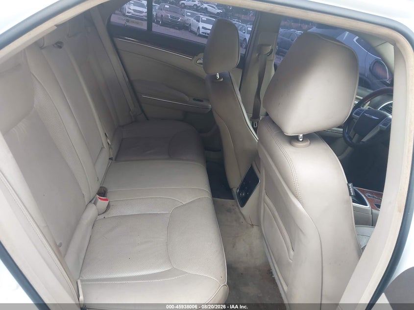 CHRYSLER 300C 2011 VIN 2C3CK6CT5BH615503