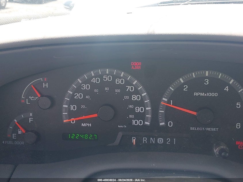 2001 FORD F-150 PICKUP 5.4L V-8 260HP