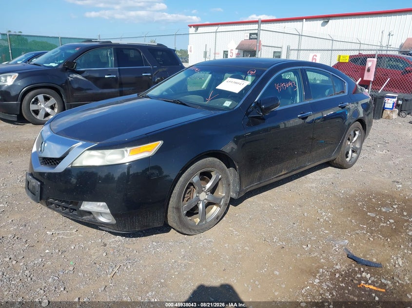 2010 Acura TL, Звичайний знос, IAAI, VIN 19UUA9F58AA009421 — фото 2