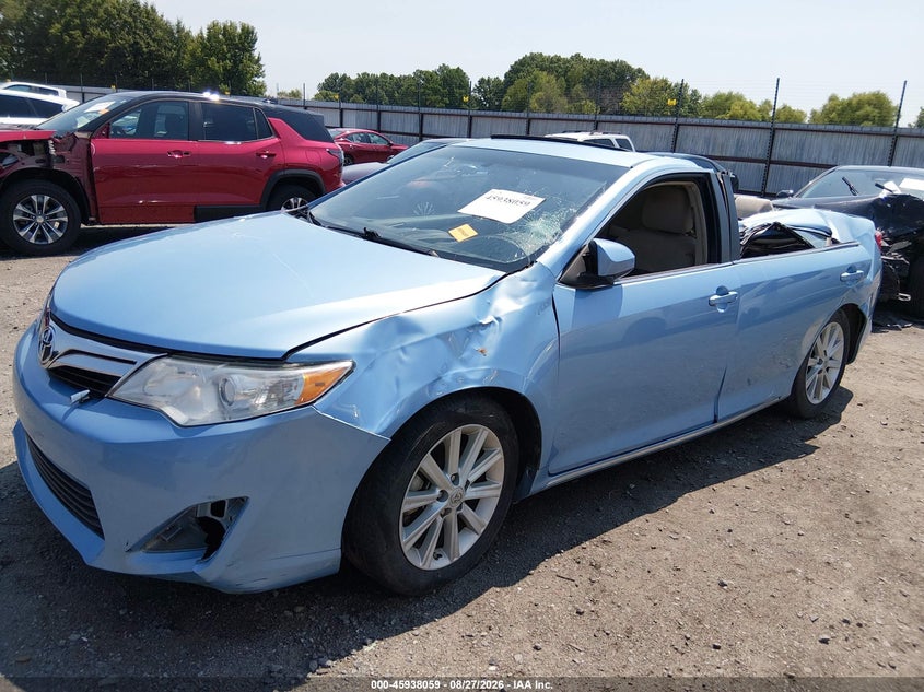 2012 Toyota Camry, Удар сзади, IAAI, VIN 4T4BF1FK1CR159534 — фото 2