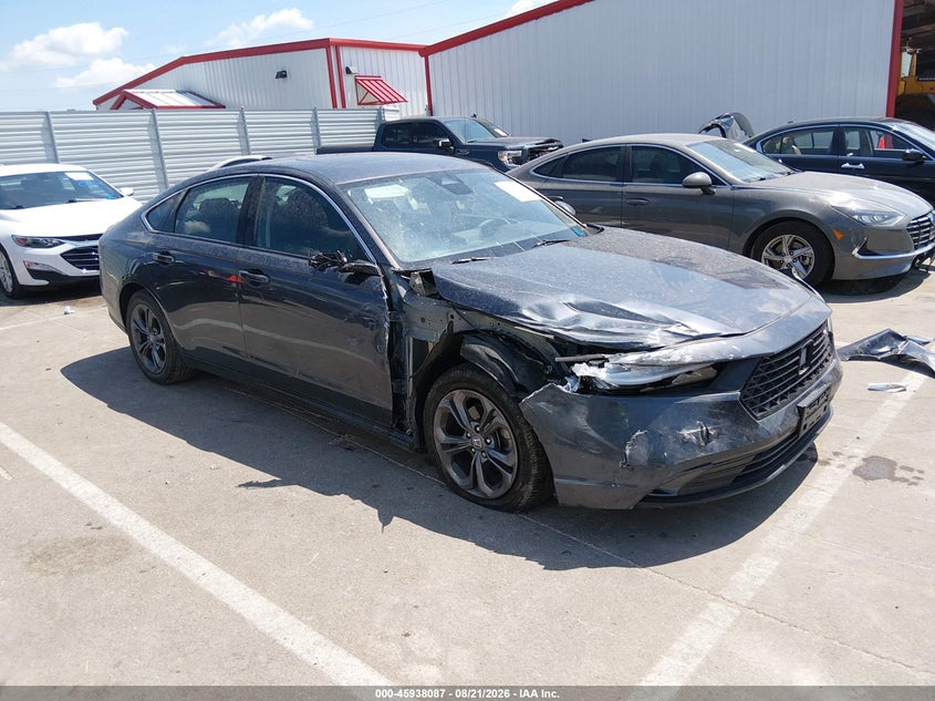 2023 Honda Accord Ex, Перёд, IAAI, VIN 1HGCY1F34PA029424