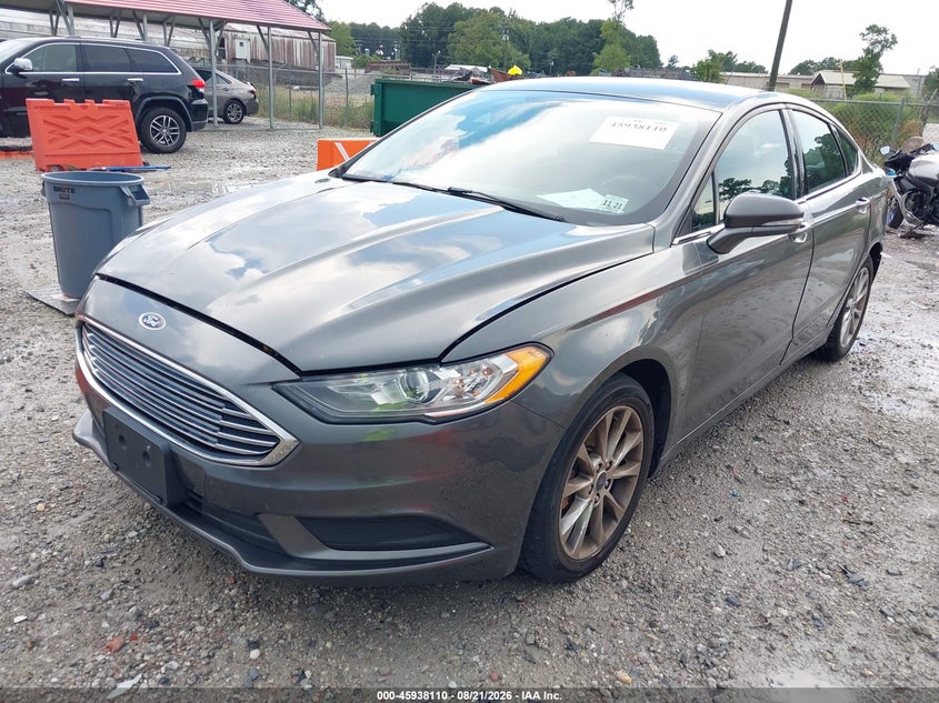 2017 Ford Fusion, Удар сзади, IAAI, VIN 3FA6P0H76HR239853 — фото 2