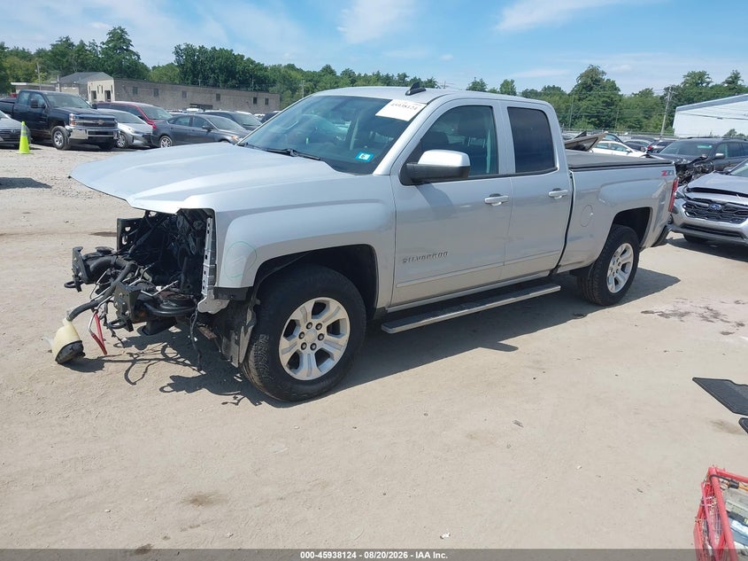2018 Chevrolet Silverado, Удар спереду, IAAI, VIN 1GCVKREC7JZ372147 — фото 2