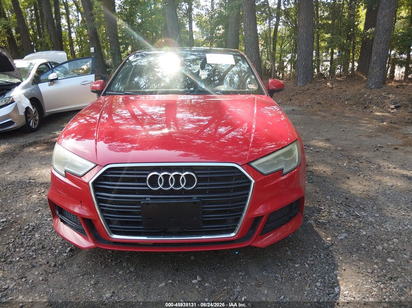 AUDI A3 2017 VIN WAUGUGFF9H1036750