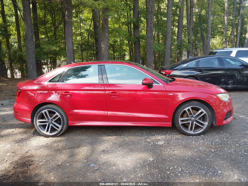 AUDI A3 2017 VIN WAUGUGFF9H1036750