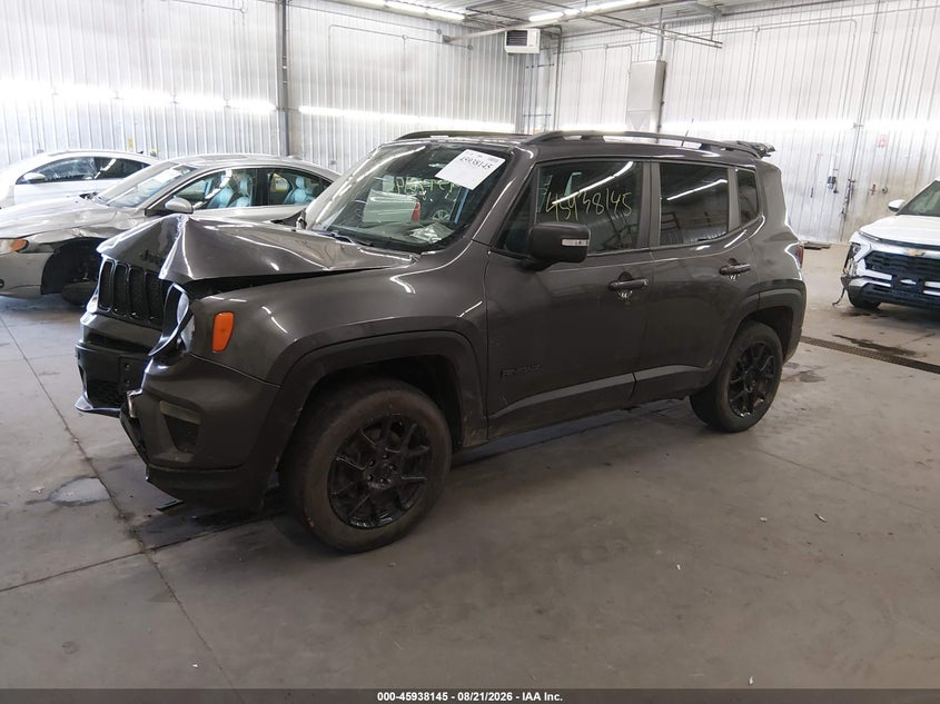 2019 Jeep Renegade, Удар спереду, IAAI, VIN ZACNJBBB9KPK56516 — фото 2