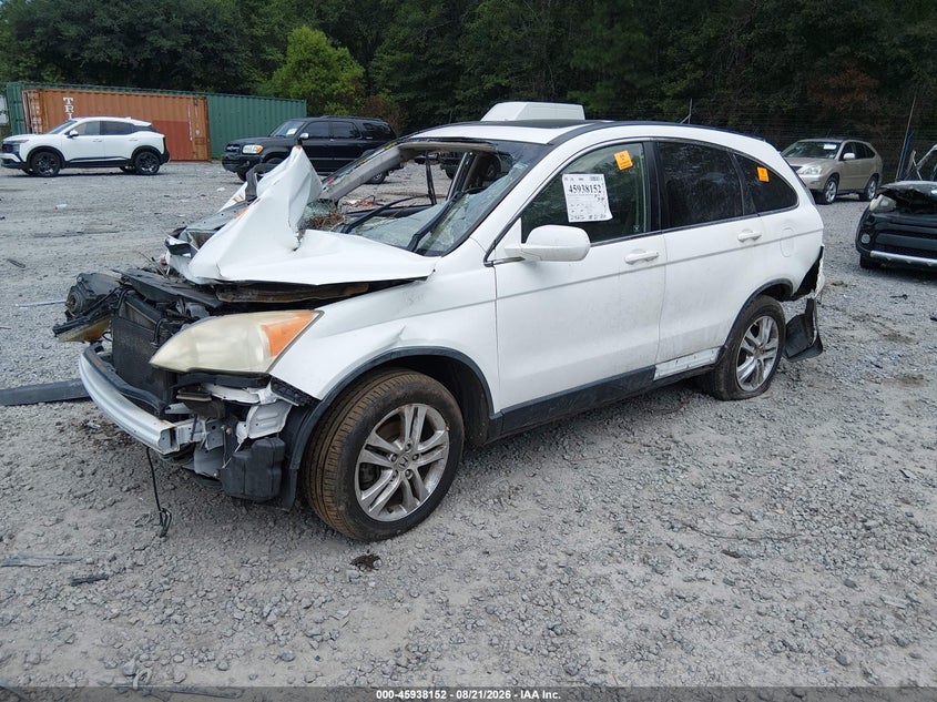 2011 Honda CR-V, По кругу, IAAI, VIN JHLRE4H73BC019583 — фото 2
