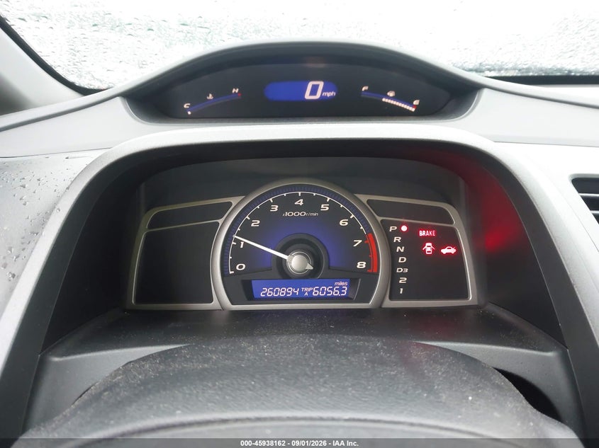 2011 HONDA CIVIC SEDAN 1.8L I-4 VVT, 140HP