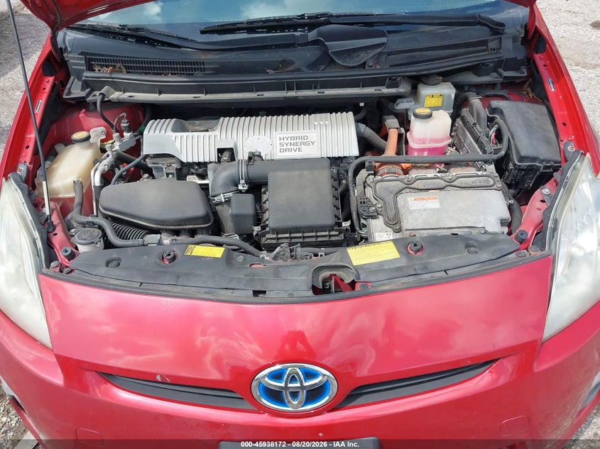 TOYOTA PRIUS 2011 VIN JTDKN3DU0B0309544