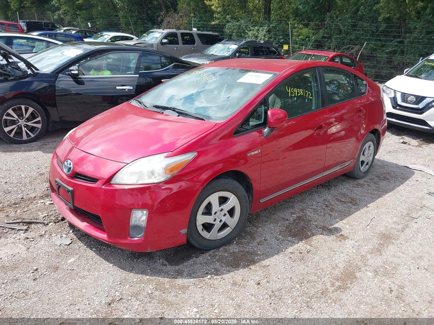 2011 Toyota Prius, Обычный износ, IAAI, VIN JTDKN3DU0B0309544 — фото 2