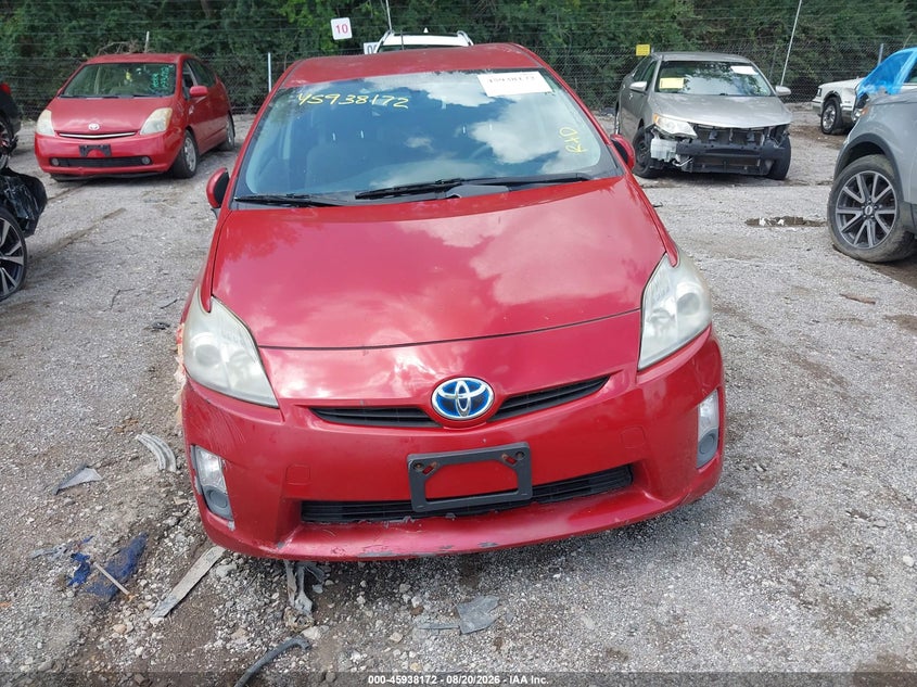 TOYOTA PRIUS 2011 VIN JTDKN3DU0B0309544