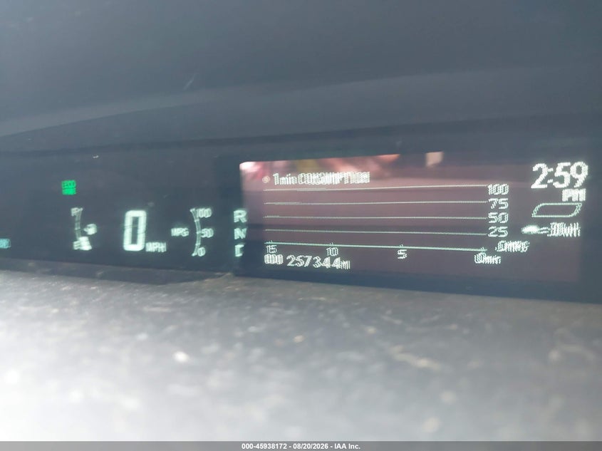 TOYOTA PRIUS 2011 VIN JTDKN3DU0B0309544