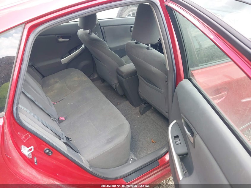 TOYOTA PRIUS 2011 VIN JTDKN3DU0B0309544