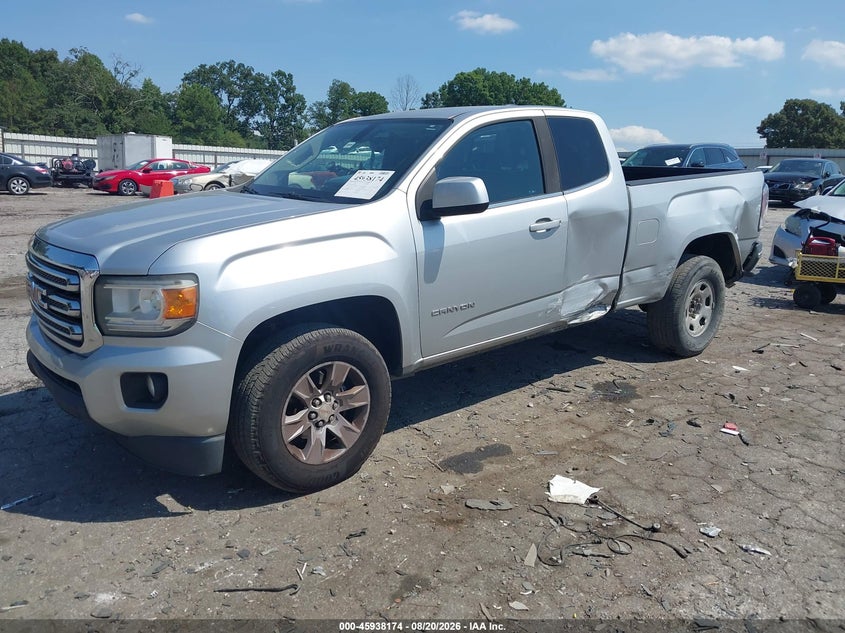 2017 GMC Canyon, Left Side, IAAI, VIN 1GTH5CEN7H1329780 — photo 2