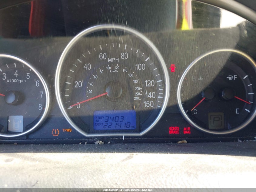2008 HYUNDAI VERACRUZ auction photo 7