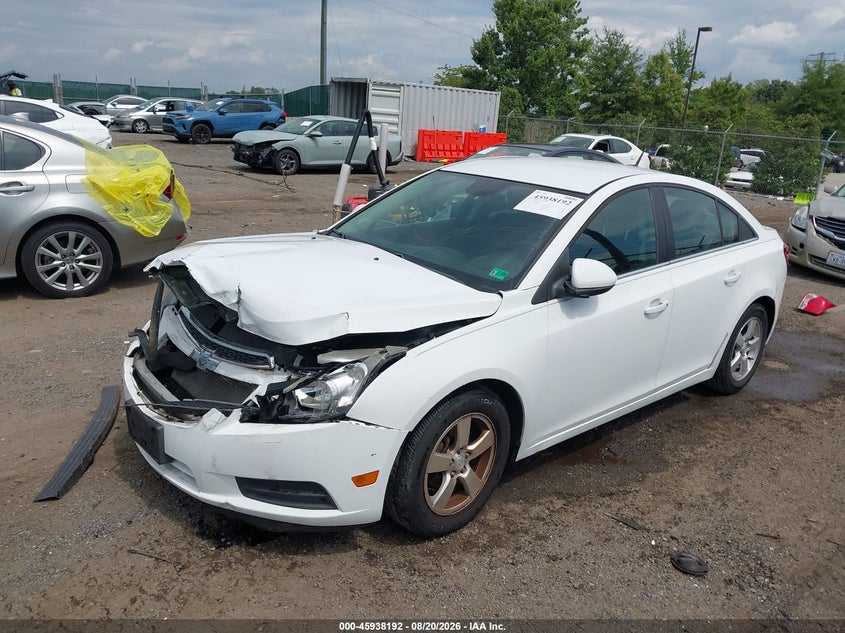 2013 Chevrolet Cruze, Удар спереду, IAAI, VIN 1G1PC5SB5D7293109 — фото 2