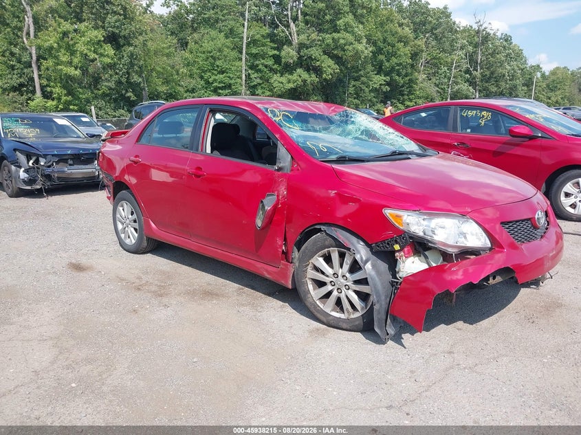 2010 TOYOTA COROLLA auction photo 1