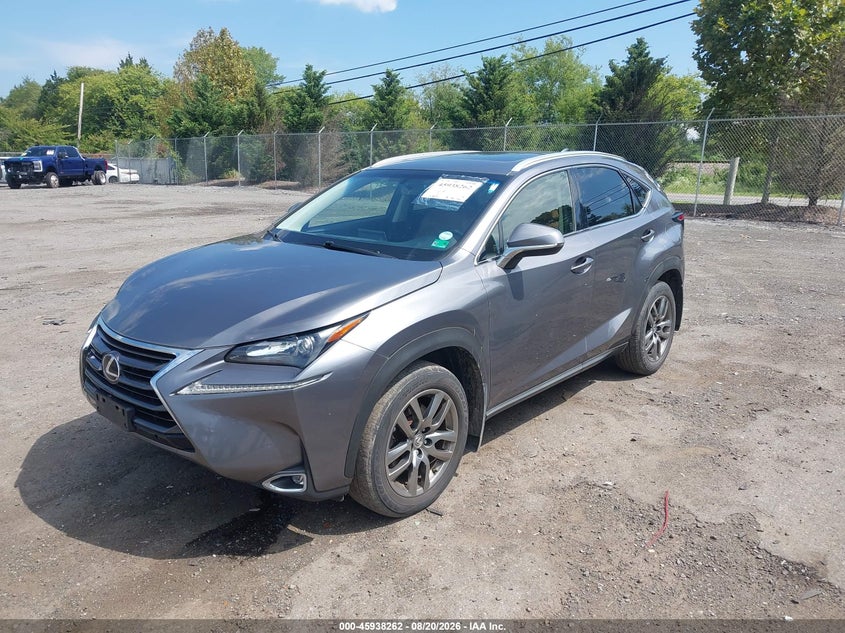 2015 LEXUS NX 200T auction photo 2
