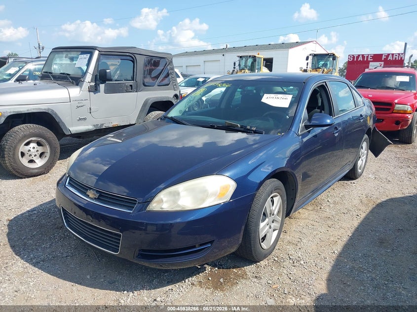 2010 Chevrolet Impala, Удар сзади, IAAI, VIN 2G1WA5EK8A1124207 — фото 2