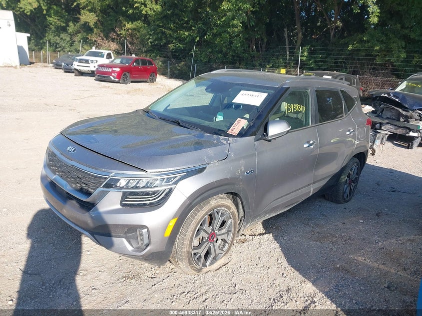 2021 Kia Seltos, Right Rear, IAAI, VIN KNDETCA26M7158757 — photo 2