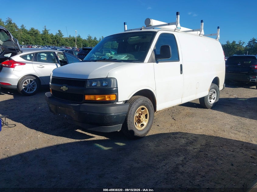 Vin: 1gczggfp9k1150234, lot: 46437492, chevrolet express 3500 work van 20192