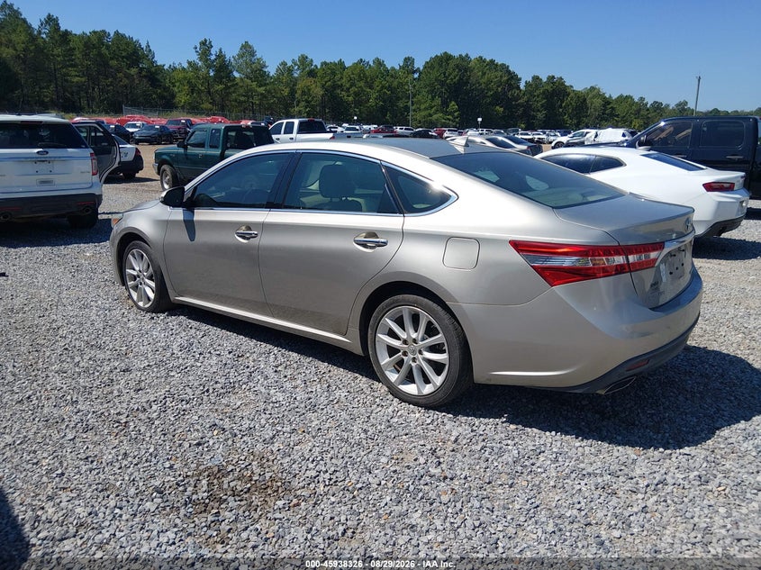 Vin: 4t1bk1eb2du037211, lot: 46437498, toyota avalon limited 20133