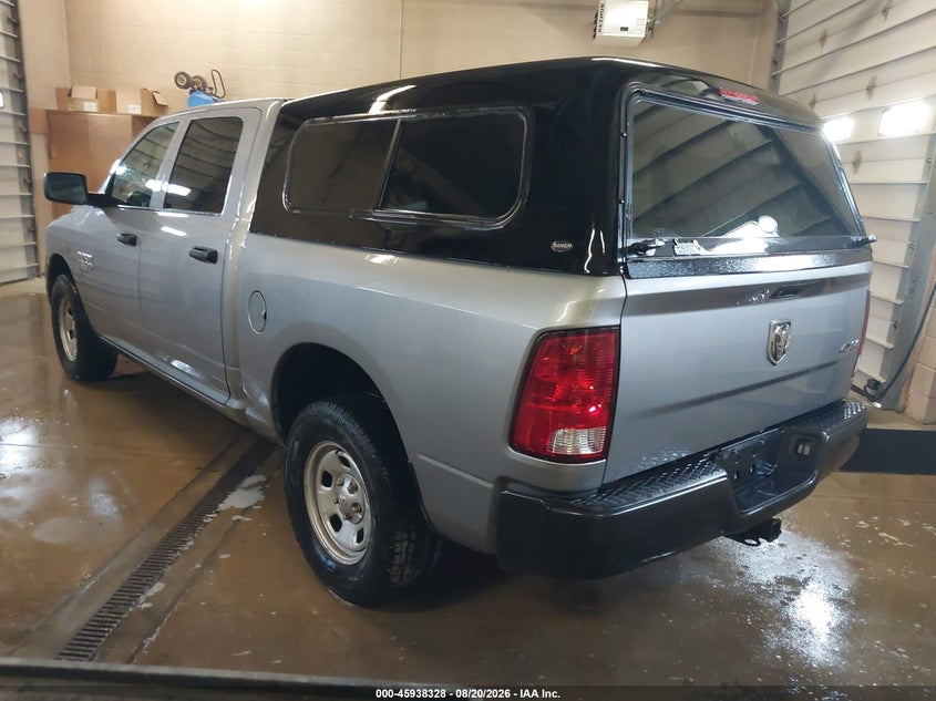 Vin: 3c6rr7kg6mg684920, lot: 46437500, ram 1500 classic tradesman  4x4 5'7 box 20213